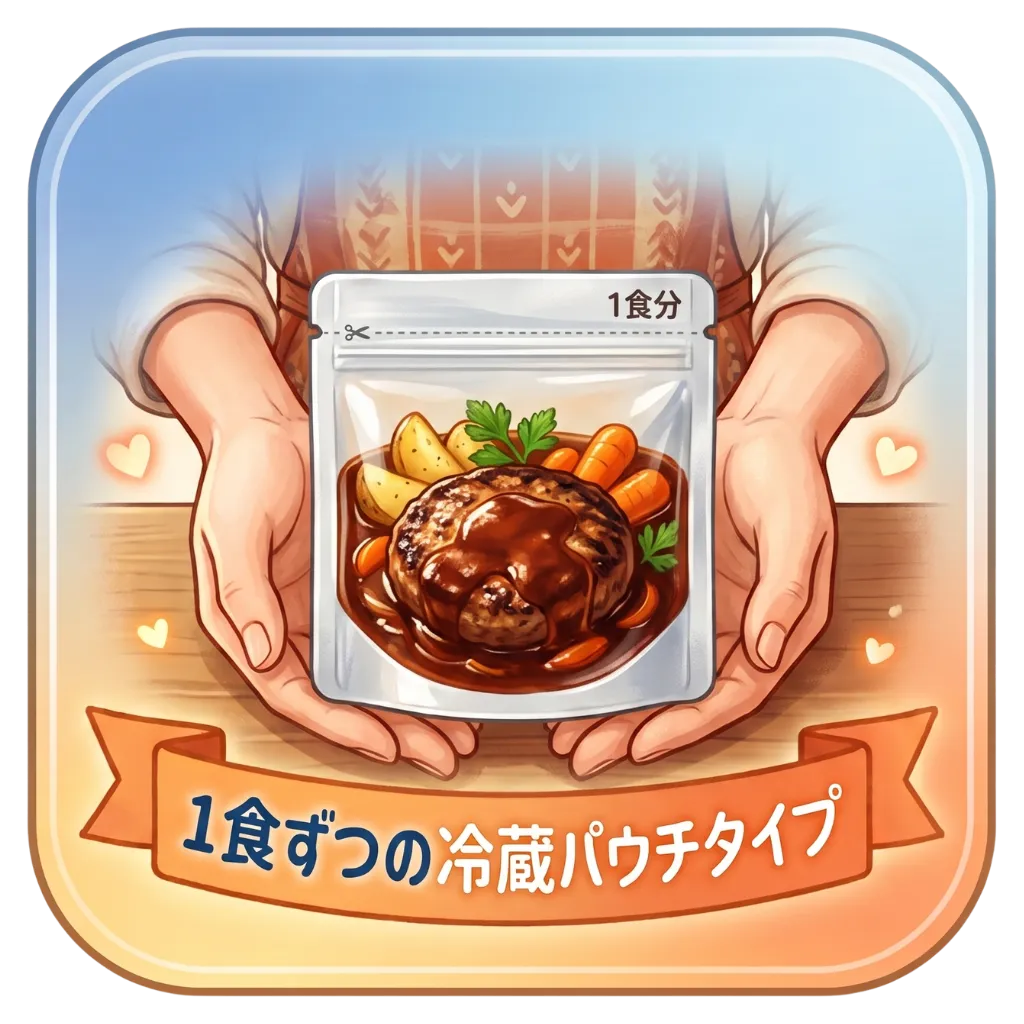冷蔵パウチタイプ