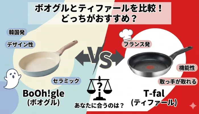 ボオグルとティファールを比較！どっちがおすすめ？の画像