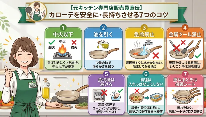 販売員が笑顔で手をグッドマークを作っている画像