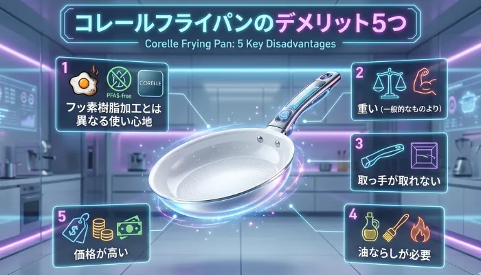 コレールのデメリット5つ