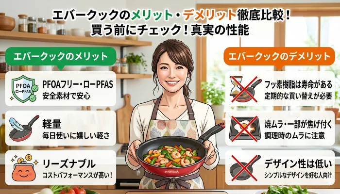 エバークックのメリット・デメリット