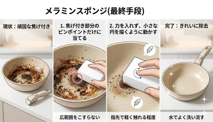 メラミンスポンジ（最終手段）