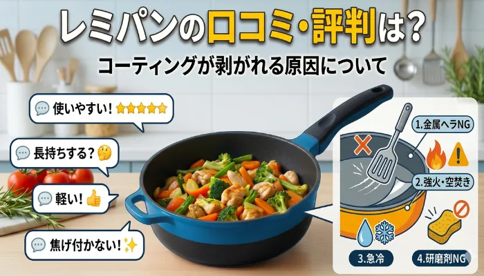 レミパンの口コミ・評判は?