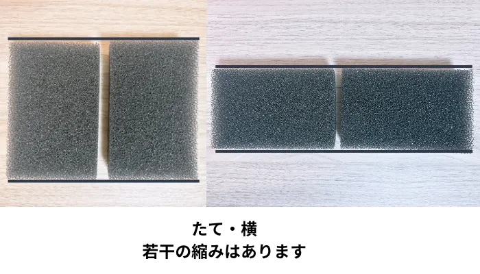 1ヶ月使用したサンサンスポンジ2
