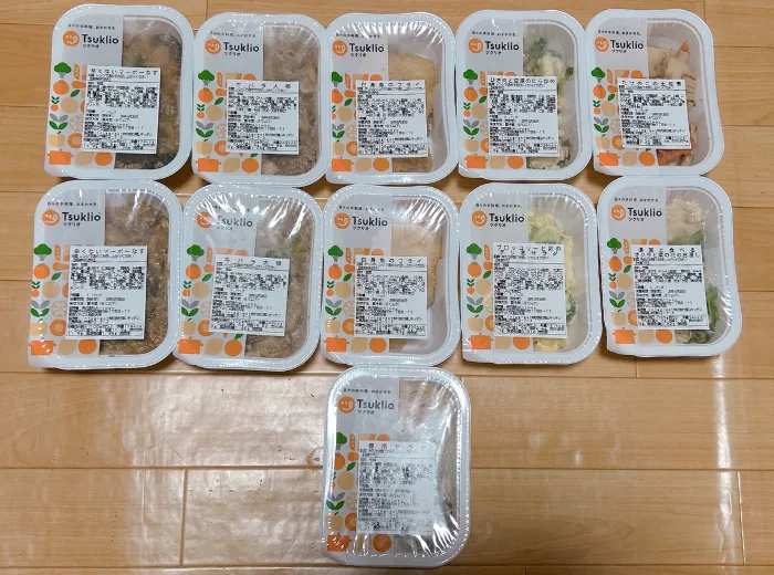 ツクリオ4人前×3食