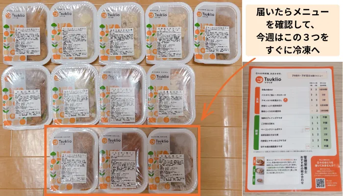 2回目以降のツクリオ