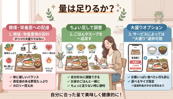 量は足りるか