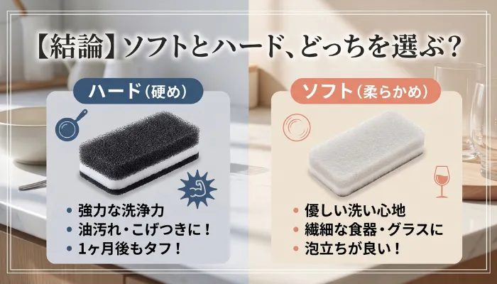 【結論】ソフトとハード、どっちを選ぶ?